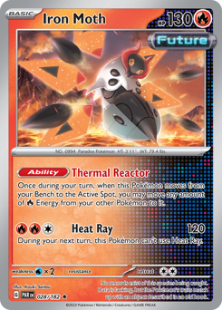 Pokemon Paradox Rift Iron Moth - 28