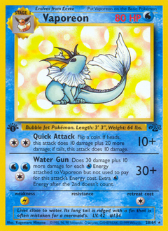 Pokemon Jungle Vaporeon - 28