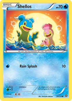 Pokemon Steam Siege Shellos - 28