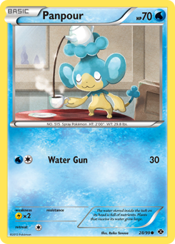Pokemon Next Destinies Panpour - 28
