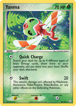 Pokemon Team Rocket Returns Yanma - 28