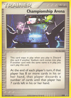 Pokemon Nintendo Black Star Promos Championship Arena - 28