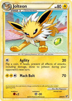Pokemon HS—Undaunted Jolteon - 28