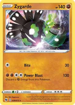 Pokemon Champion's Path Zygarde - 28
