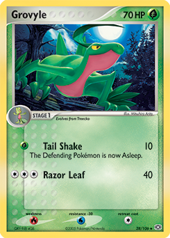 Pokemon Emerald Grovyle - 28