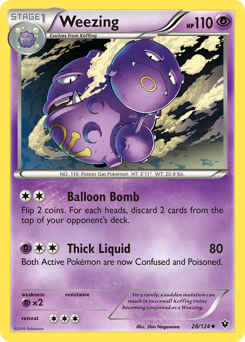 Pokemon Fates Collide Weezing - 28