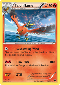 Pokemon XY Talonflame - 28