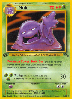 Pokemon Fossil Muk - 28