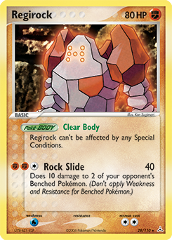 Pokemon Holon Phantoms Regirock - 28