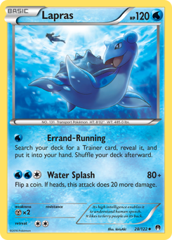 Pokemon BREAKpoint Lapras - 28