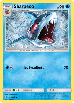 Pokemon Guardians Rising Sharpedo - 28