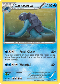 Pokemon Plasma Blast Carracosta - 28