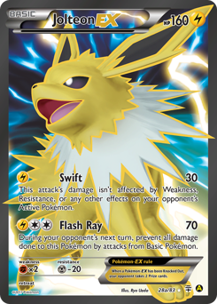 Pokemon Generations Jolteon-EX - 28a