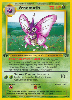 Pokemon Jungle Venomoth - 29