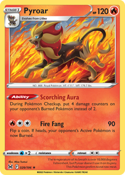 Pokemon Lost Origin Pyroar - 29