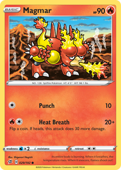 Pokemon Rebel Clash Magmar - 29