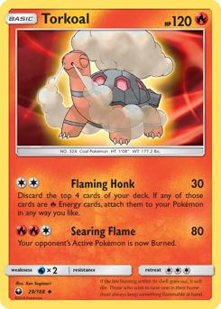 Pokemon Celestial Storm Torkoal - 29