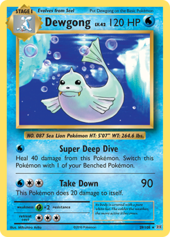 Pokemon Evolutions Dewgong - 29
