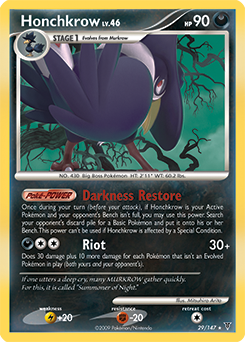 Pokemon Supreme Victors Honchkrow - 29