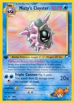 Pokemon Gym Heroes Misty's Cloyster - 29