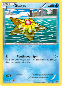 Pokemon BREAKthrough Staryu - 29