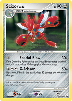 Pokemon Majestic Dawn Scizor - 29