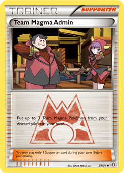 Pokemon Double Crisis Team Magma Admin - 29