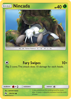 Pokemon Lost Thunder Nincada - 29