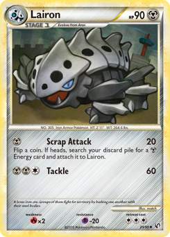 Pokemon HS—Undaunted Lairon - 29