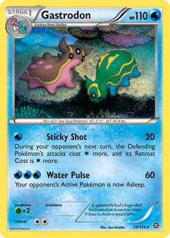Pokemon Steam Siege Gastrodon - 29