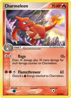 Pokemon Crystal Guardians Charmeleon - 29