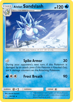 Pokemon Ultra Prism Alolan Sandslash - 29