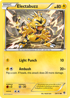 Pokemon Furious Fists Electabuzz - 29