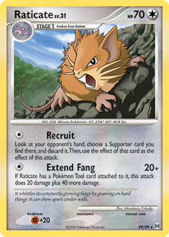 Pokemon Arceus Raticate - 29