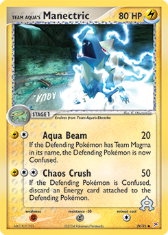 Pokemon Team Magma vs Team Aqua Team Aqua's Manectric - 29
