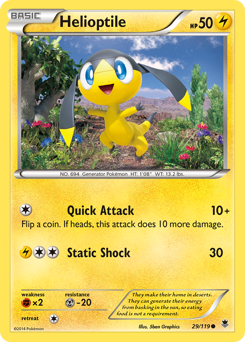 Pokemon Phantom Forces Helioptile - 29