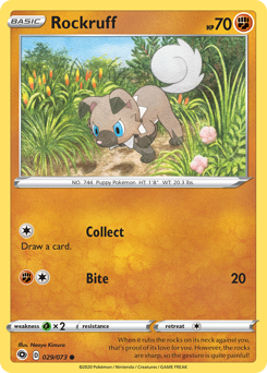 Pokemon Champion's Path Rockruff - 29