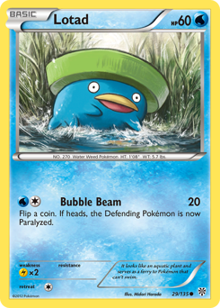 Pokemon Plasma Storm Lotad - 29