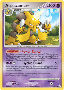 Pokemon Mysterious Treasures Alakazam - 2