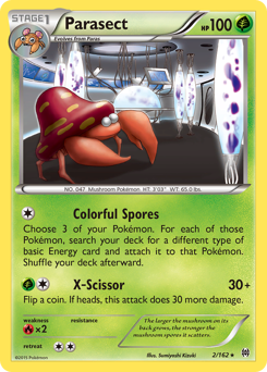 Pokemon BREAKthrough Parasect - 2