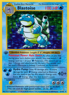 Pokemon Base Blastoise - 2
