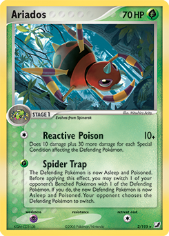 Pokemon Unseen Forces Ariados - 2