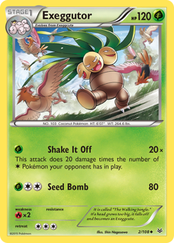 Pokemon Roaring Skies Exeggutor - 2