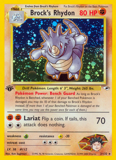Pokemon Gym Heroes Brock's Rhydon - 2