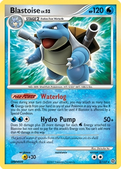 Pokemon Secret Wonders Blastoise - 2