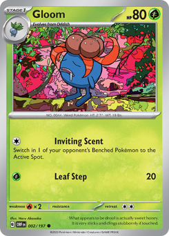 Pokemon Obsidian Flames Gloom - 2