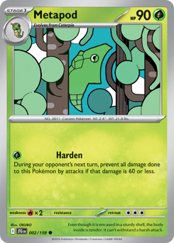 Pokemon Journey Together Metapod - 2