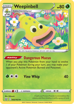 Pokemon Battle Styles Weepinbell - 2