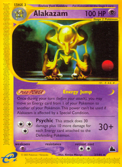 Pokemon Skyridge Alakazam - 2