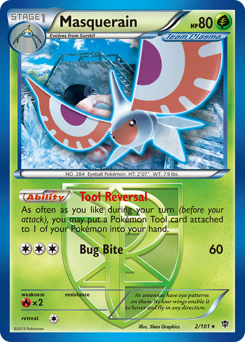 Pokemon Plasma Blast Masquerain - 2